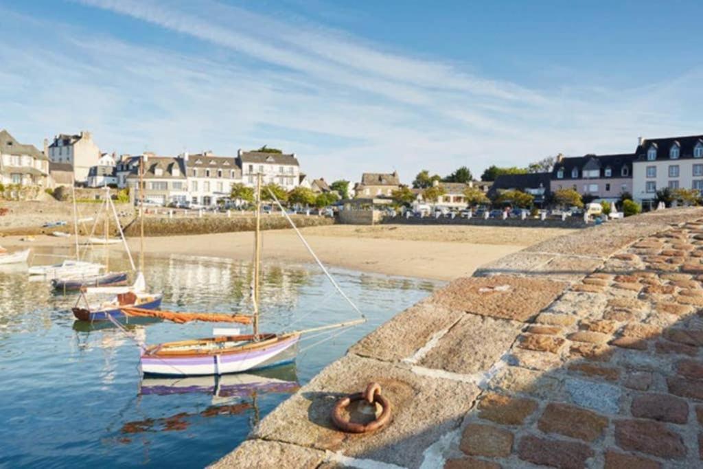 A Deux Pas Du Port De Locquirec Apartment Luaran gambar