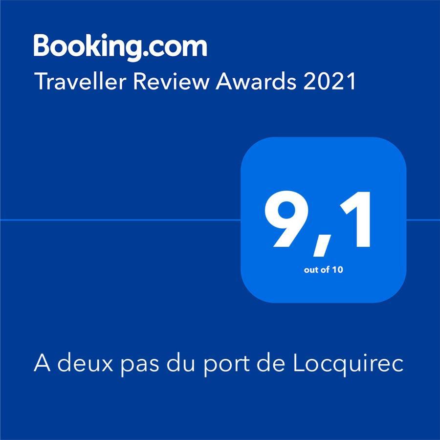A Deux Pas Du Port De Locquirec Apartment Luaran gambar